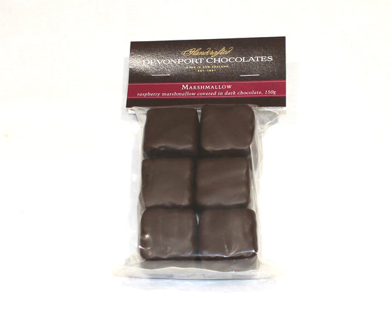 Dark Chocolate Covered Raspberry Marshmallow Devonport Chocolate NZ