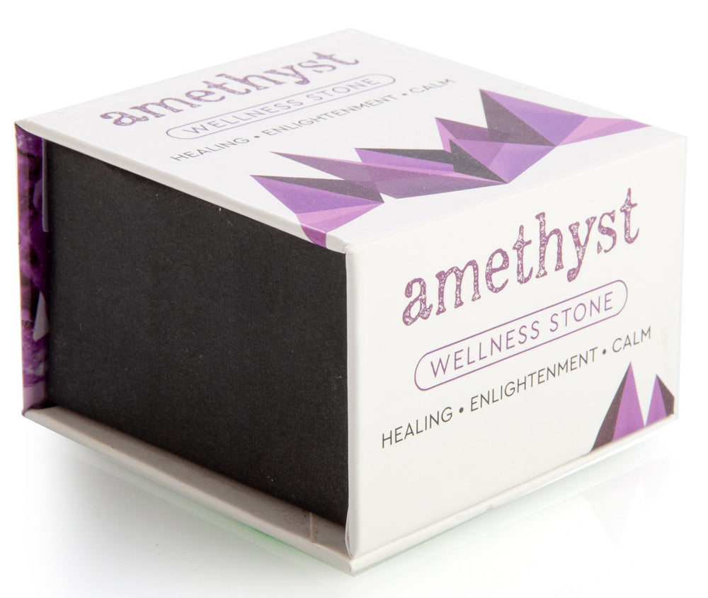 Raw Amethyst Wellness Stone Gift