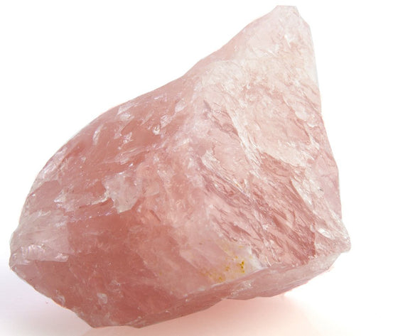 Raw Rose Quartz Wellness Stone Gift