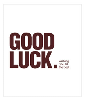 GOOD LUCK GIFT CARD