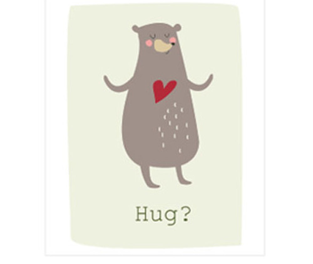 HUG? GREETING CARD